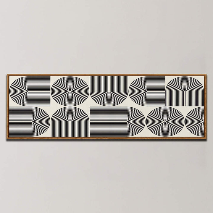 EXPRESSIVE MODERN ART V , PANORAMIC ART