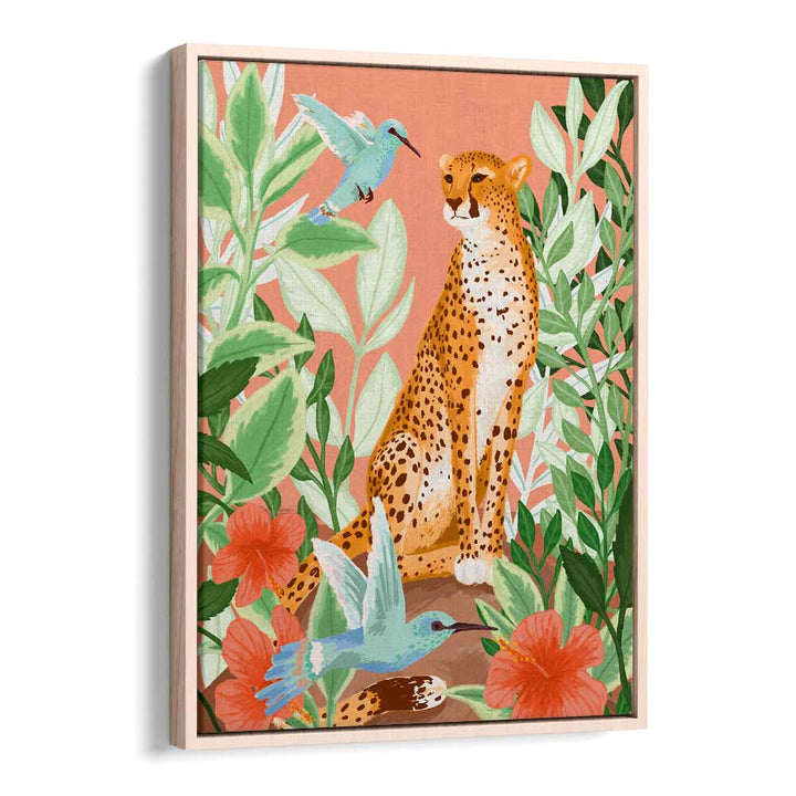 TROPIC CHEETAH BY GOED BLAUW, KIDS ROOM ART