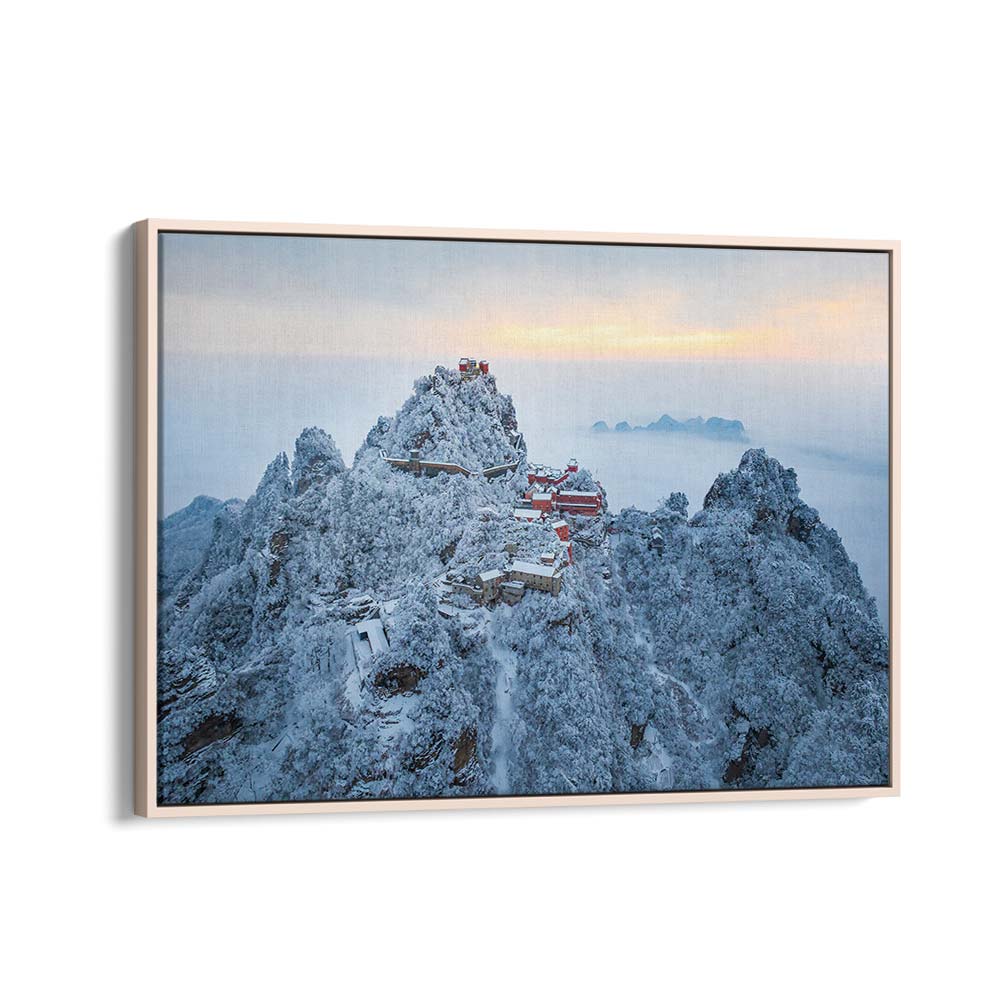 WUDANG MOUNTAIN JINDING BY SIMOON , LANDSCAPE PHOTO PRINTS