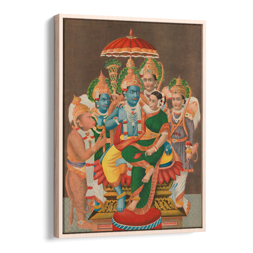 RAM PANCHAYATAN , INDIAN ART PAINTINGS