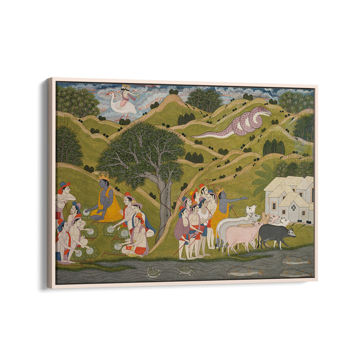 KALIYA , INDIAN ART PAINTINGS