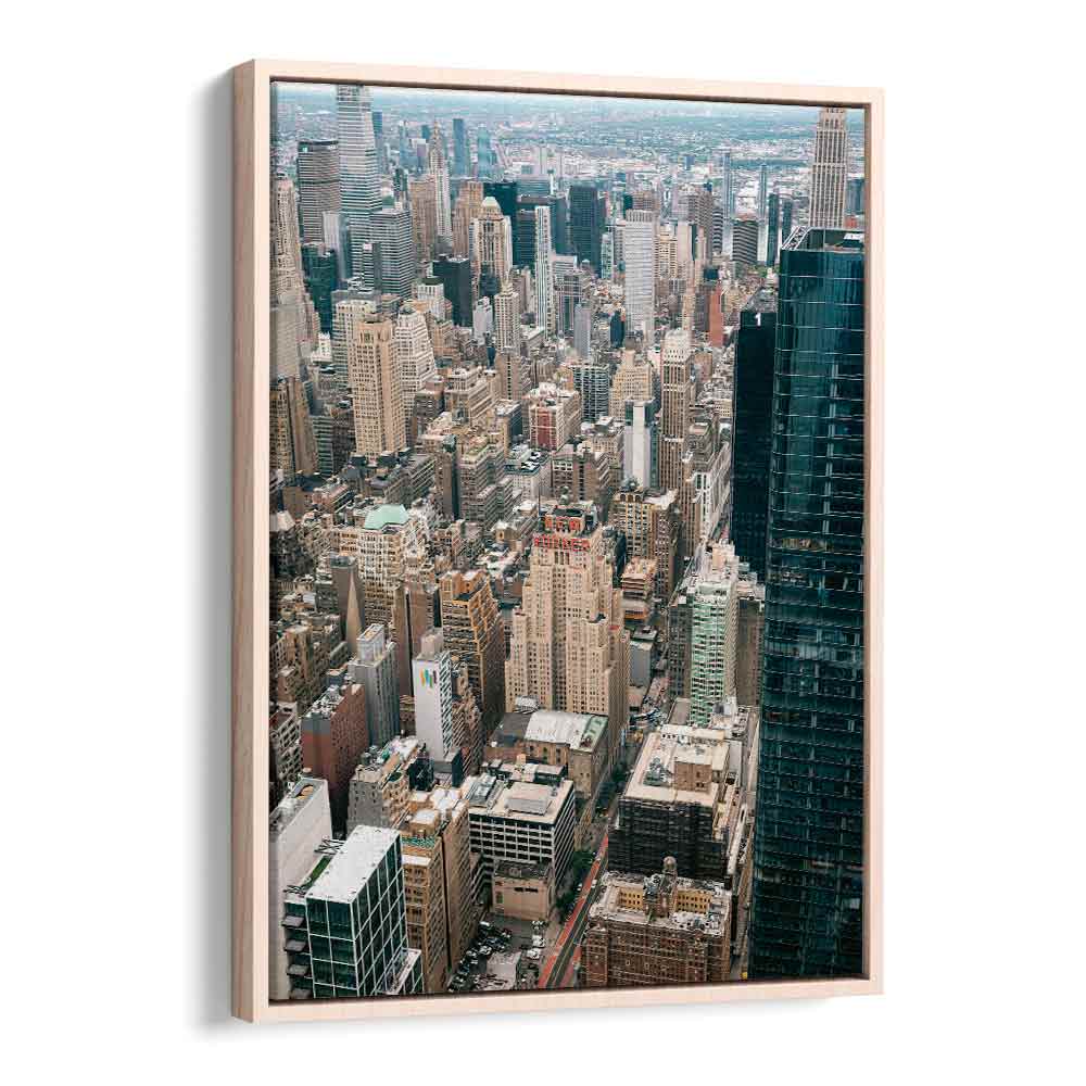 NEW YORK CITY FROM ABOVE BY RAISA ZWART , LANDSCAPE PHOTO PRINTS