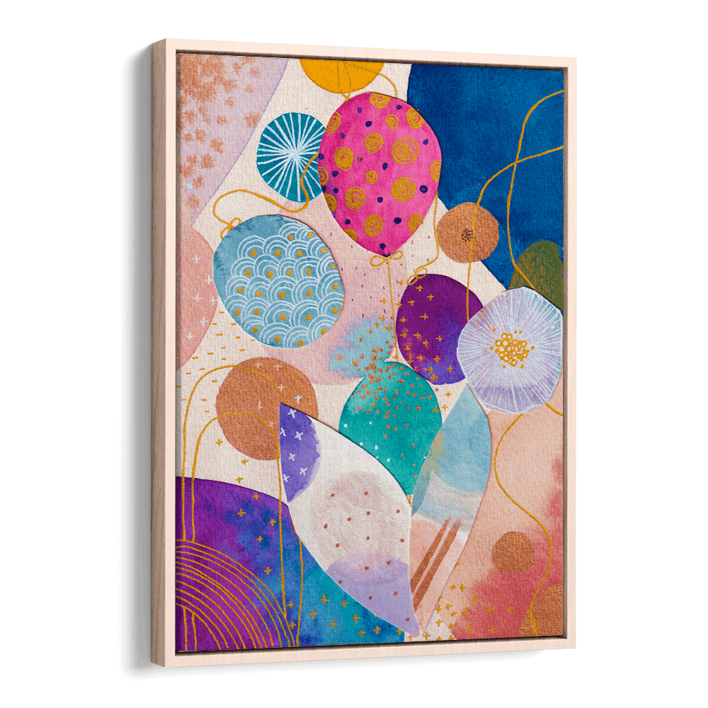 BALLOONS FOR NINO , ABSTRACT PAINTINGS