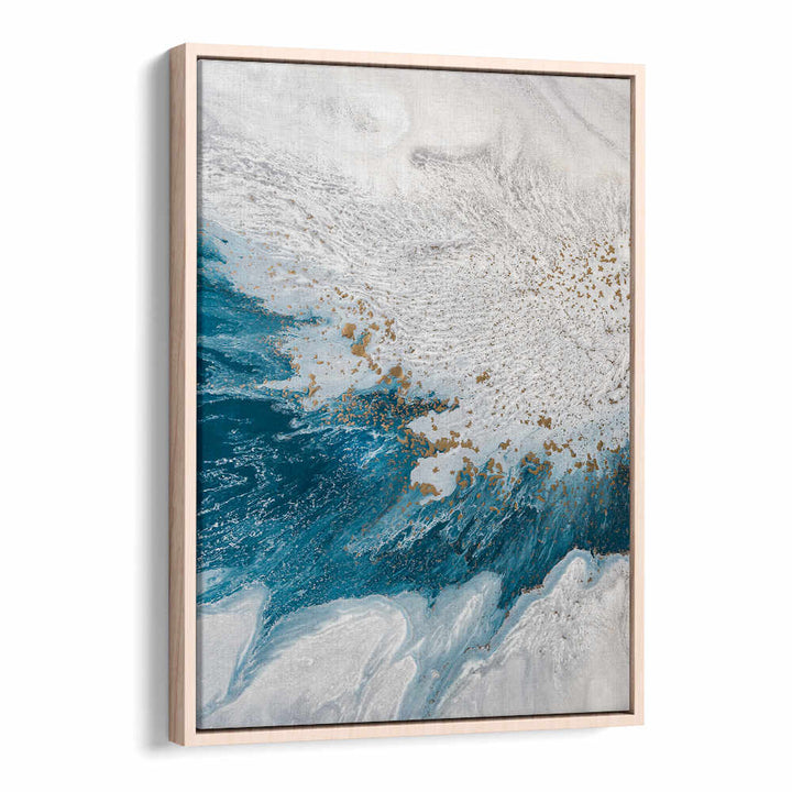 Vibrant DYNAMIC OCEAN FORMS, ABSTRACT PAINTINGS add a stunning splash of color to any room transformation.