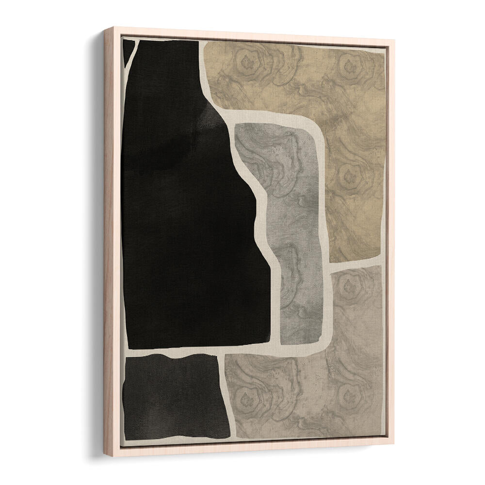 BLACK ABSTRACT MOSAIC , ABSTRACT PAINTINGS