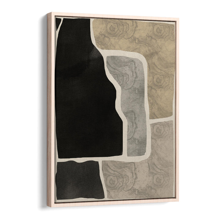 BLACK ABSTRACT MOSAIC , ABSTRACT PAINTINGS