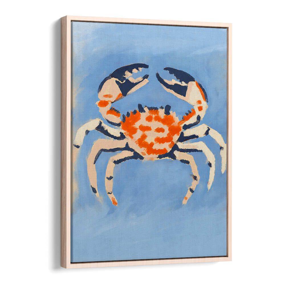 CRIMSON TIDE CRAB , BEACH PAINTINGS