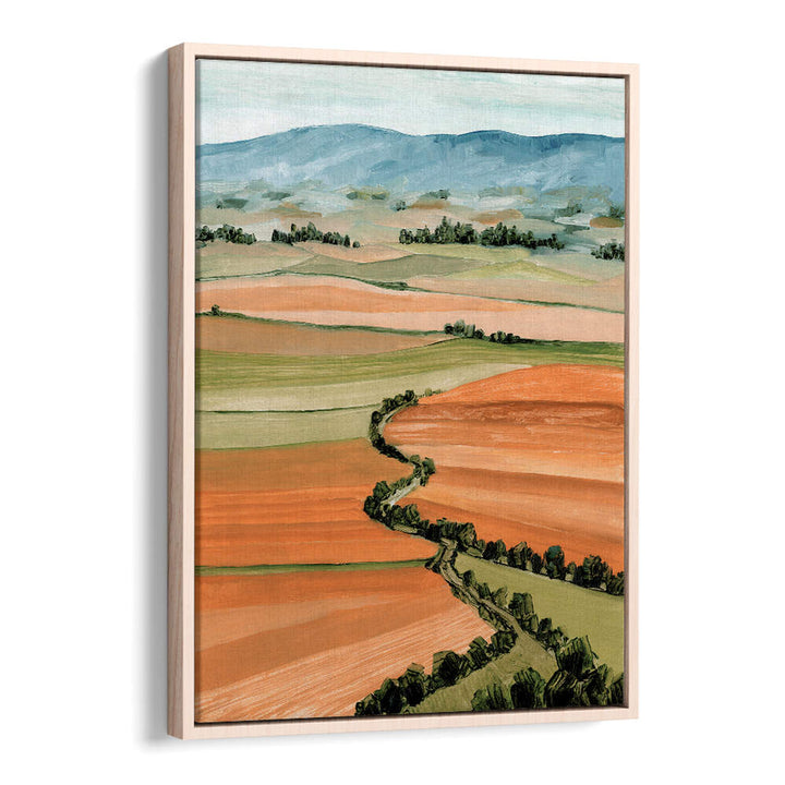 QUENIVA PATCHWORK LANDSCAPE , LANDSCAPE PAINTINGS