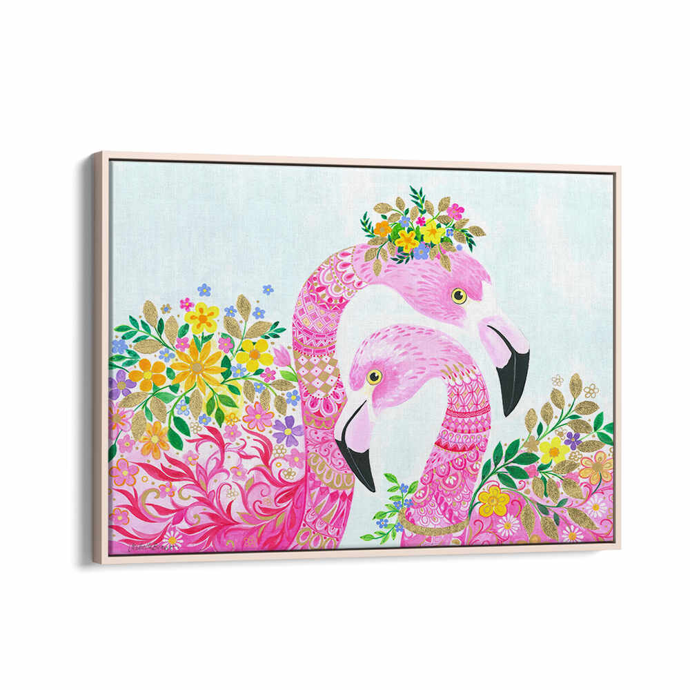COLORFUL FLORAL CROWNS , ANIMAL PAINTINGS