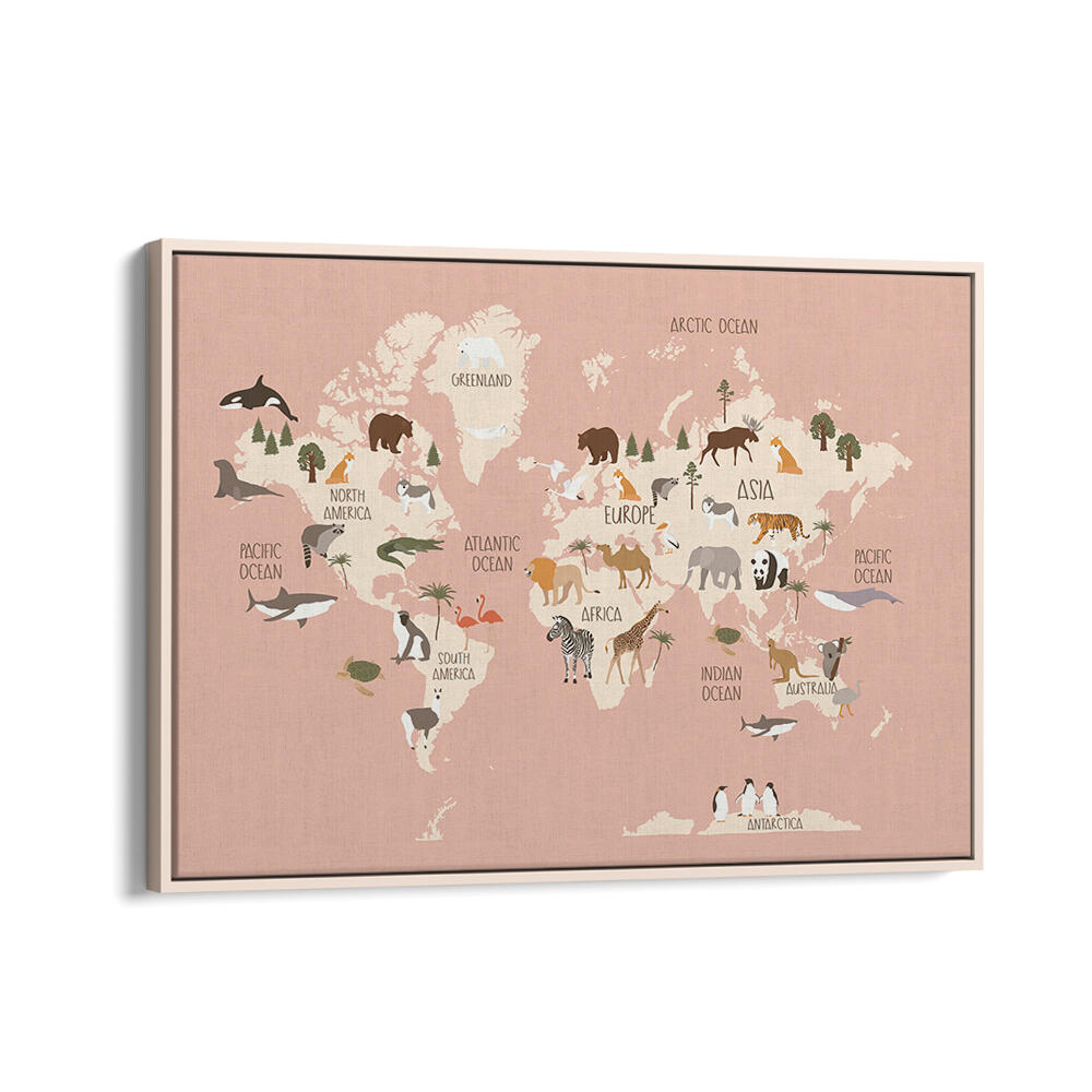 GLOBAL WILDLIFE GUIDE , KIDS ROOM PAINTINGS