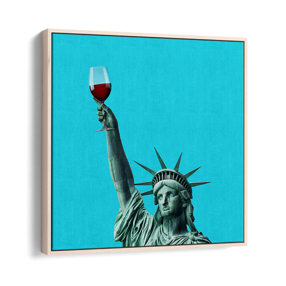 LIBERTY OF DRINKING II , ALTERED ART PRINTS