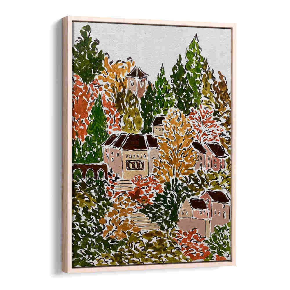 AUTUMN IN BAVARIA , FLORAL FLOWER PAINTINGS