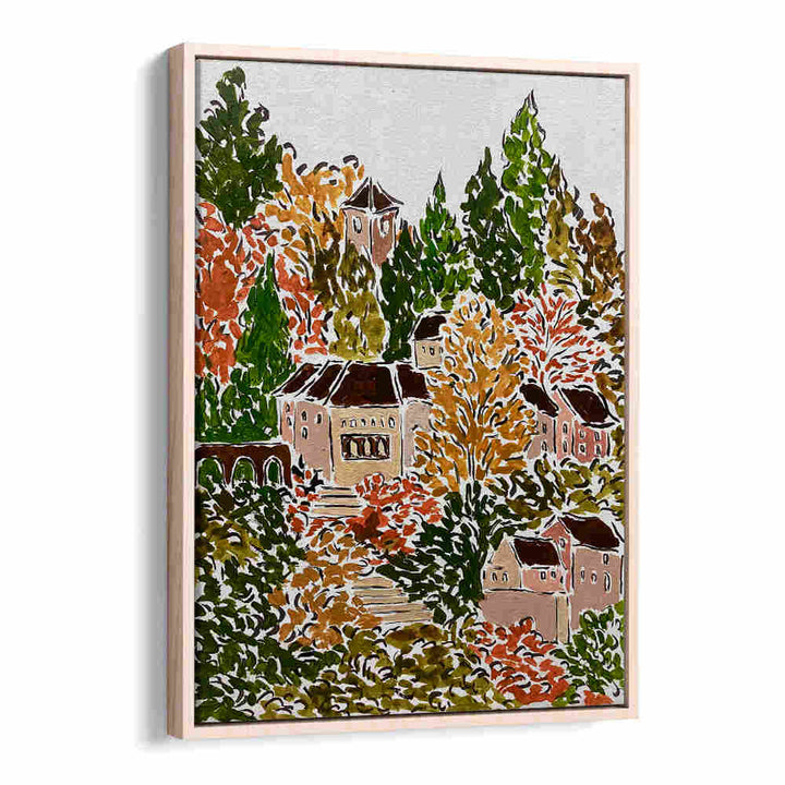 AUTUMN IN BAVARIA , FLORAL FLOWER PAINTINGS