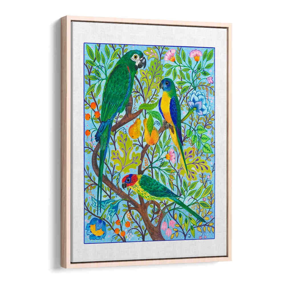 PARROTS , ANIMAL PAINTINGS