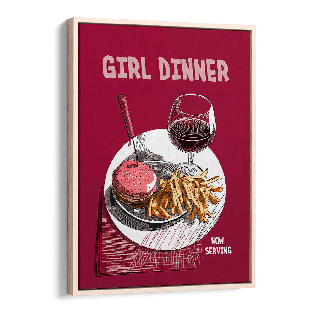 GIRL DINNER , BAR & CAFE ART