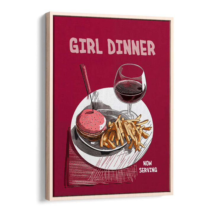 GIRL DINNER , BAR & CAFE ART