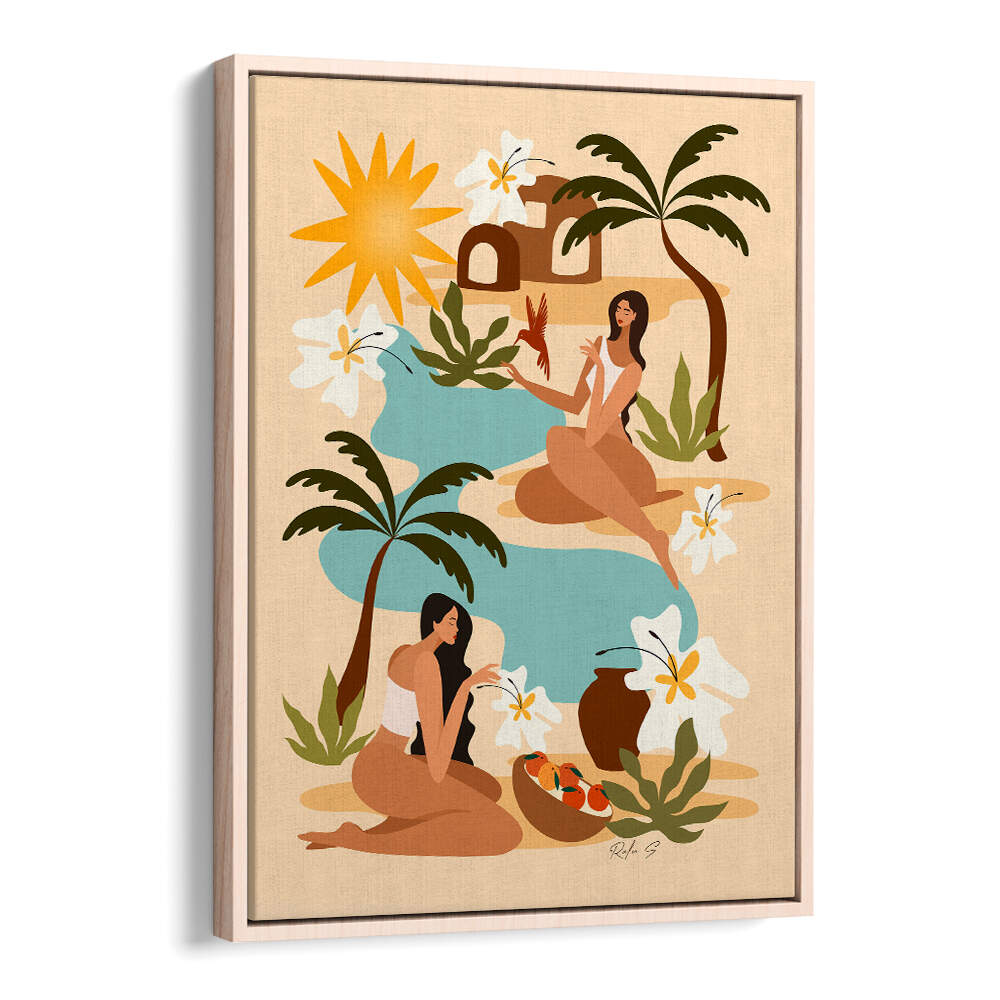 ISLAND SERENITY , BEACH PAINTINGS