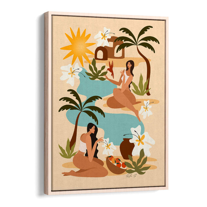ISLAND SERENITY , BEACH PAINTINGS