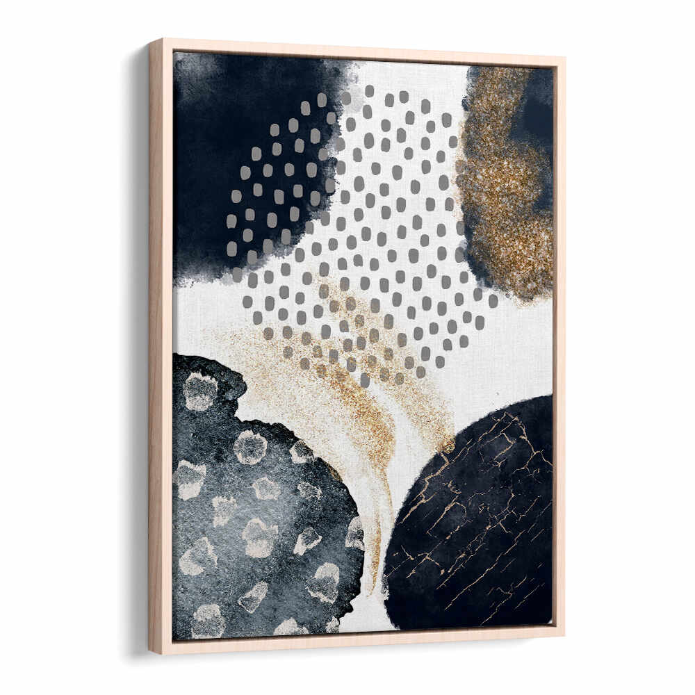 ABSTRACT BLACK AND GOLD III , ABSTRACT PAINTINGS