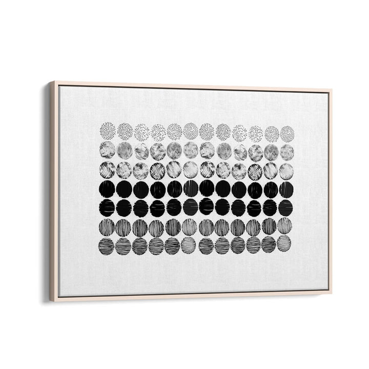 Transform your space with MEDITATION CIRCLES II, ABSTRACT PAINTINGS featuring a captivating pattern of circles.