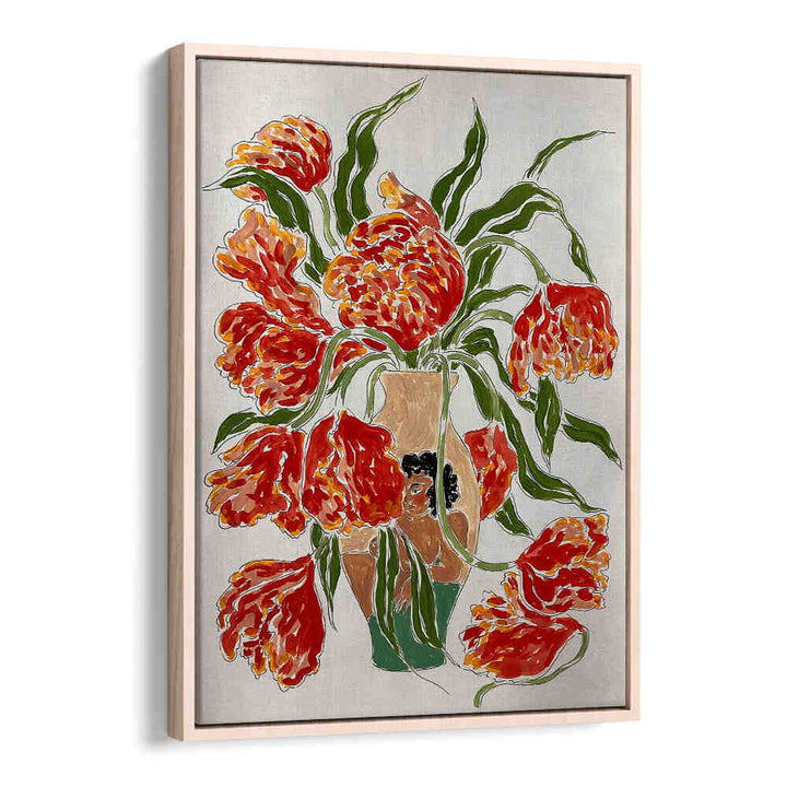 THE AFTERMATH , FLORAL FLOWER PAINTINGS