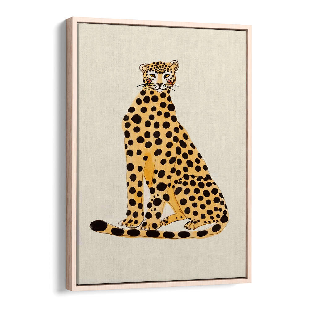 POSING CHEETAH , KIDS ROOM PAINTINGS
