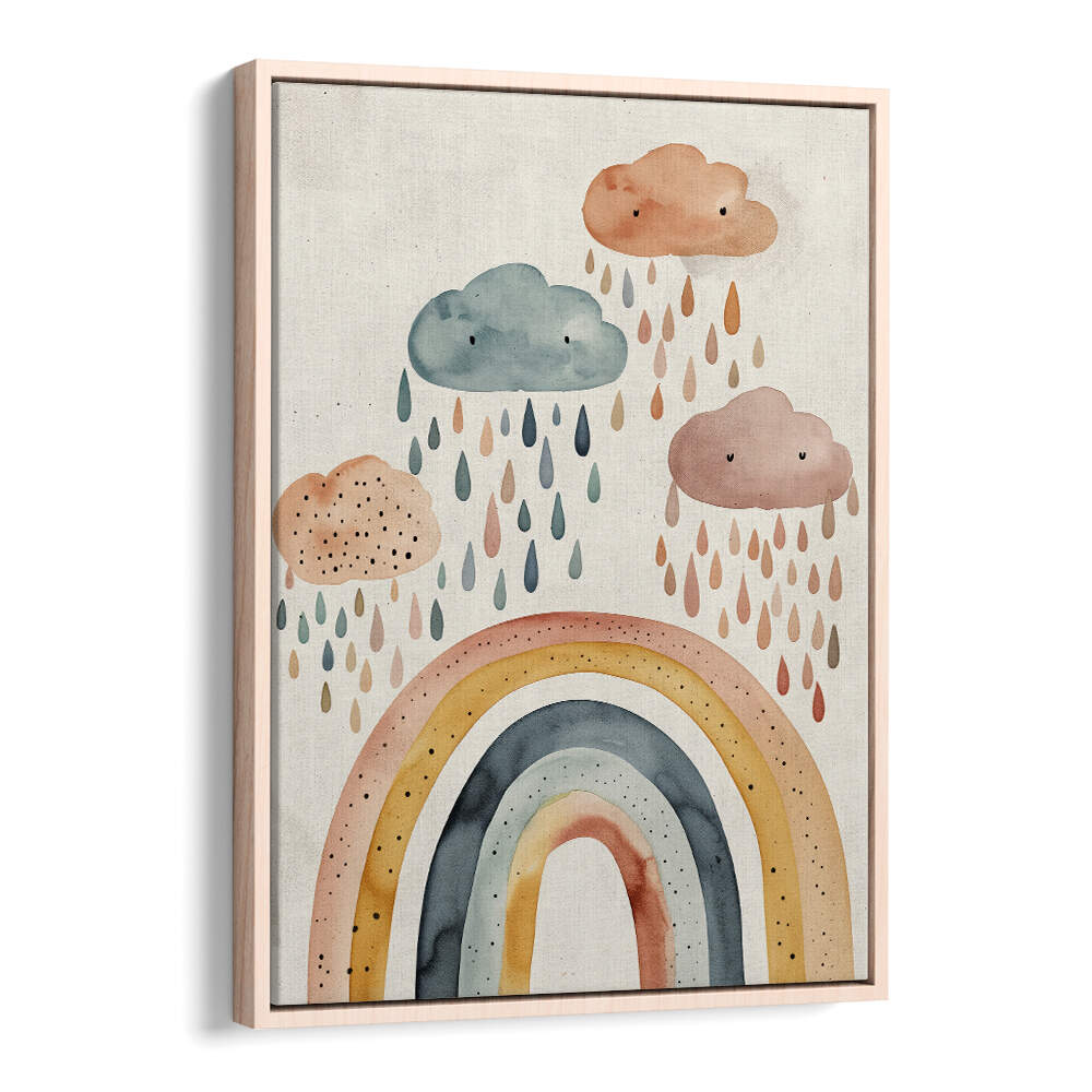 PLAYFUL RAINBOW , KIDS ROOM PAINTINGS