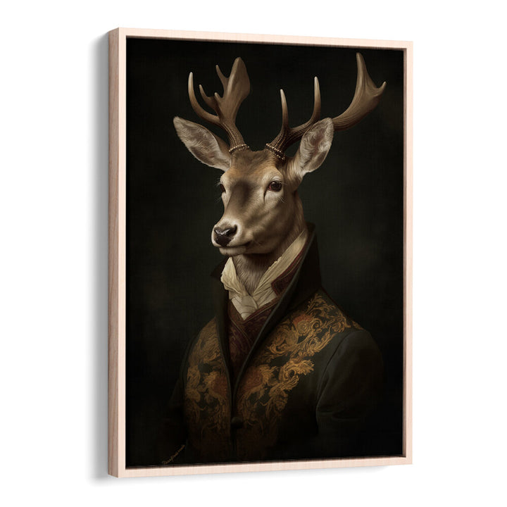 STAG PORTRAIT , ANIMAL PAINTINGS