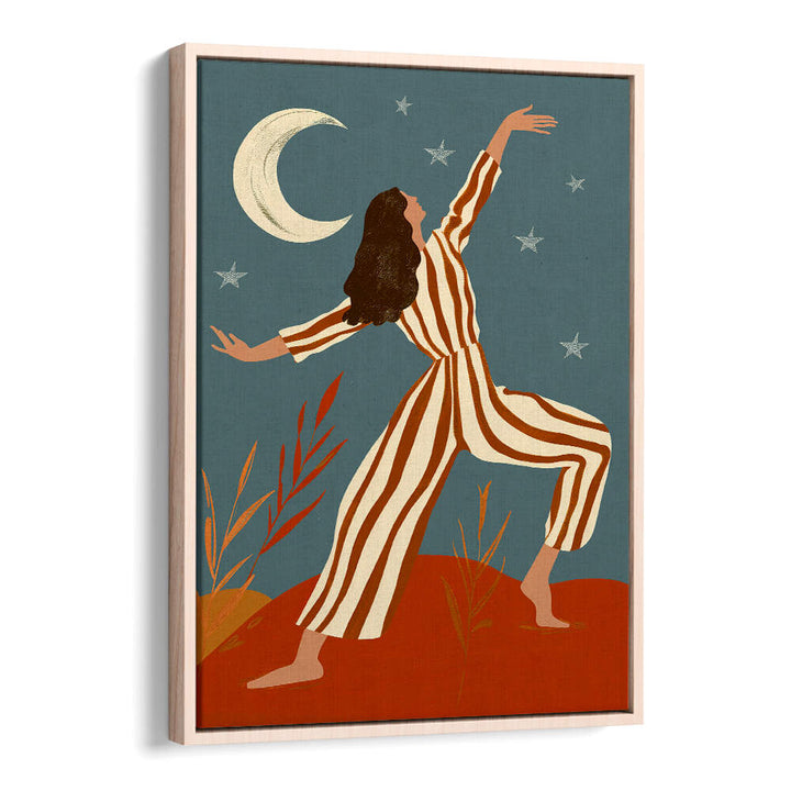 MOONLIT DANCE , PORTRAITS & FIGURATIVE ILLUSTRATIONS