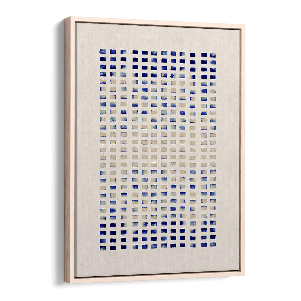 Elegant BLUE CORAL REFLECTING LINES, ABSTRACT PAINTINGS featuring deep blues and coral hues, perfect for any living space.