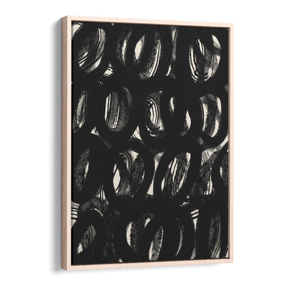 BLACK ABSTRACT BRUSH SCRIBBLE , ABSTRACT PAINTINGS