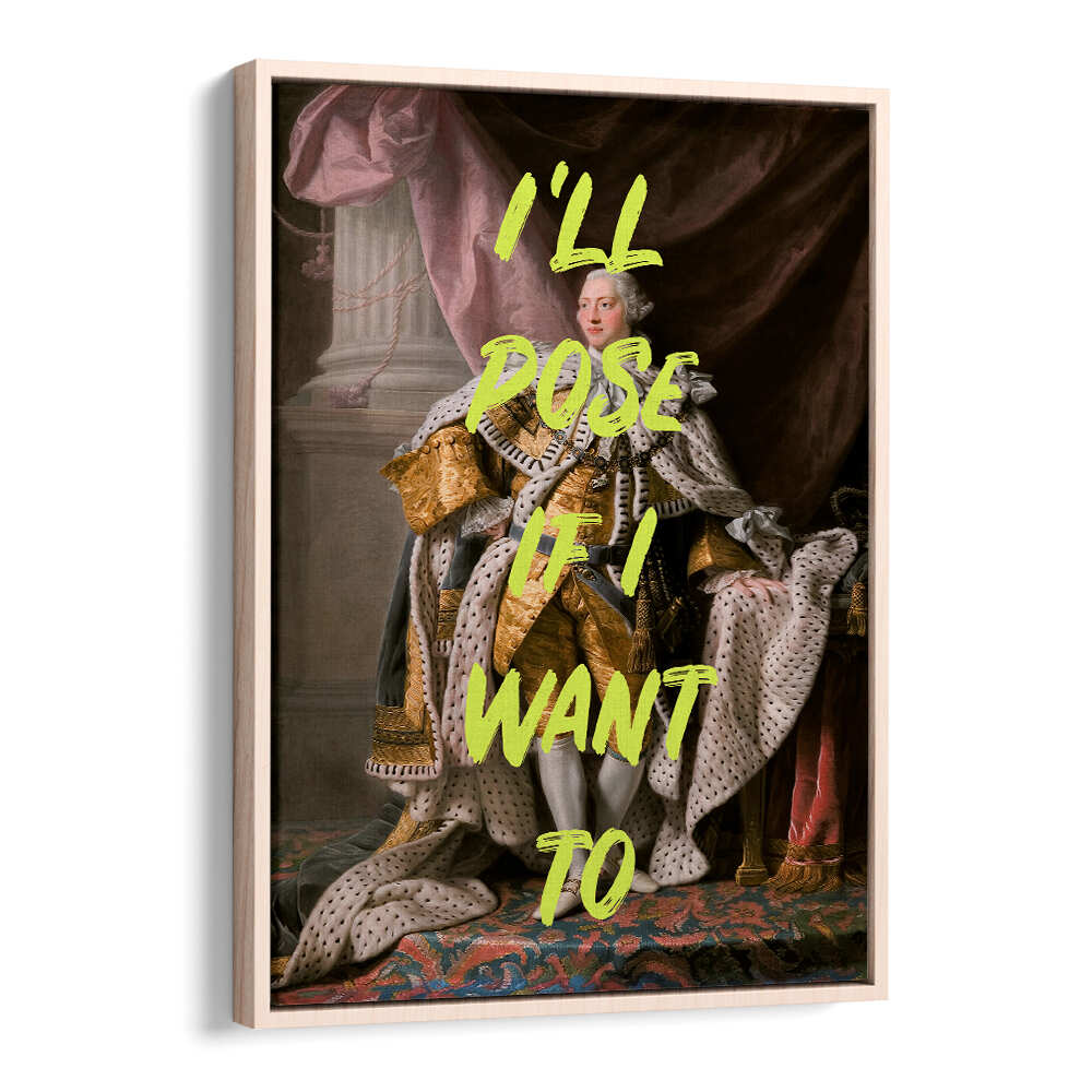 NEON POSER KING , ALTERED ART PRINTS