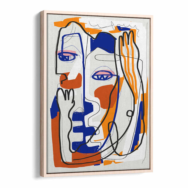 ABSTRACT LINE ART ROMANCE , POP ART PAINTINGS