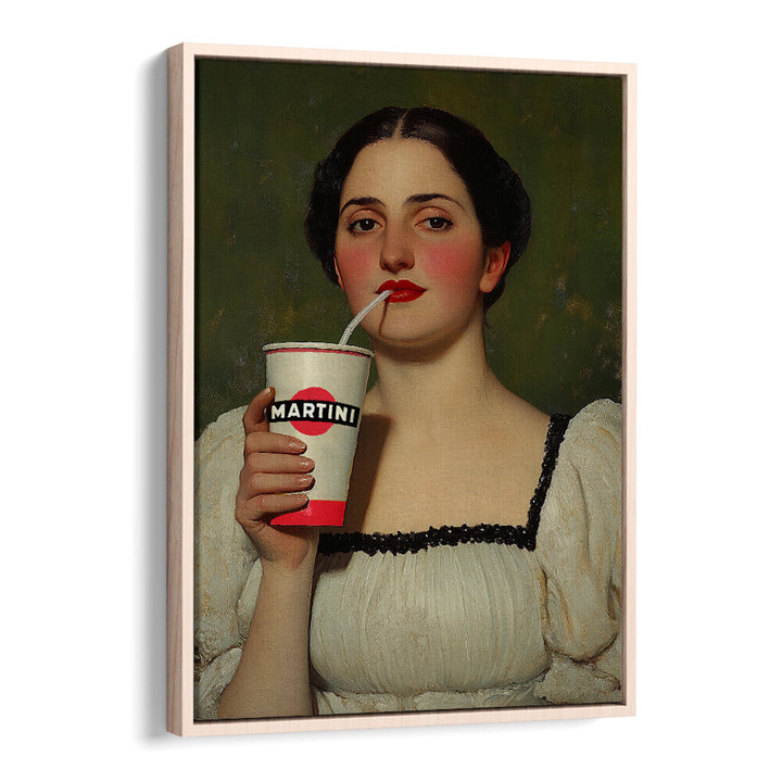 CASUAL MARTINI , ALTERED ART PRINTS