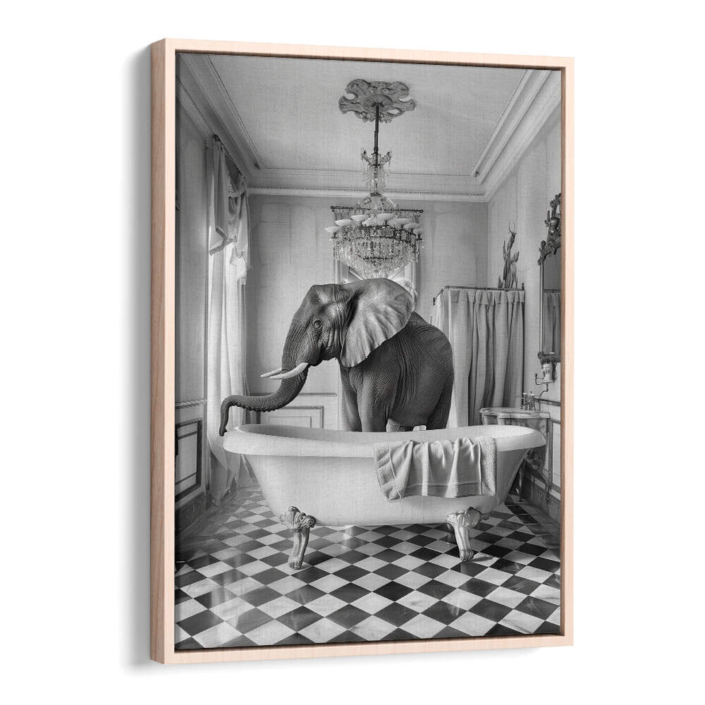 A BATHROOM OCCUPIED