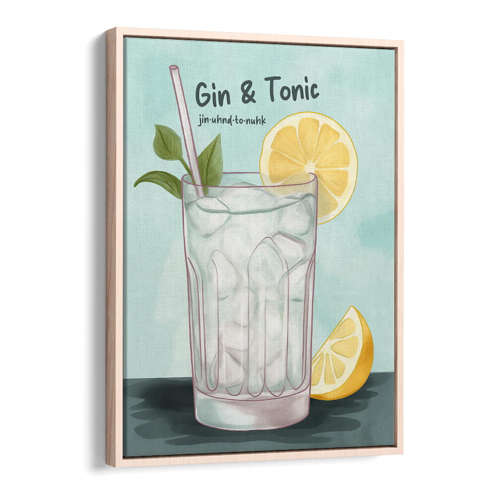 GIN AND TONIC , BAR & CAFE ART
