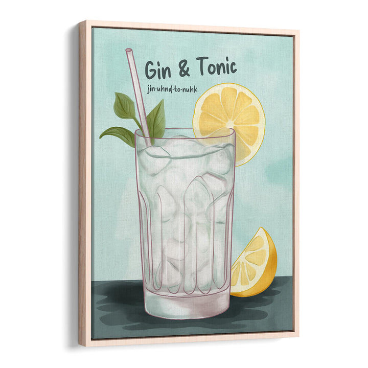 GIN AND TONIC , BAR & CAFE ART