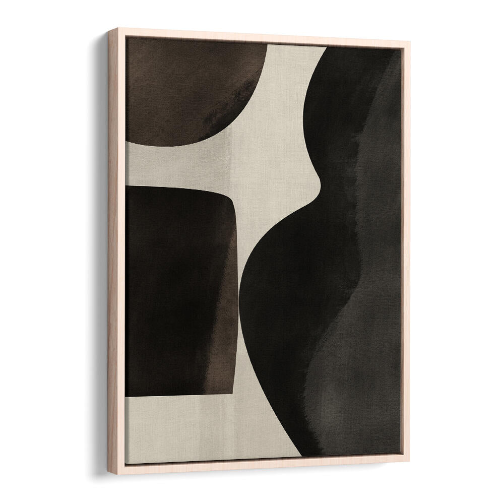 BLACK ABSTRACT COLLAGE , ABSTRACT PAINTINGS