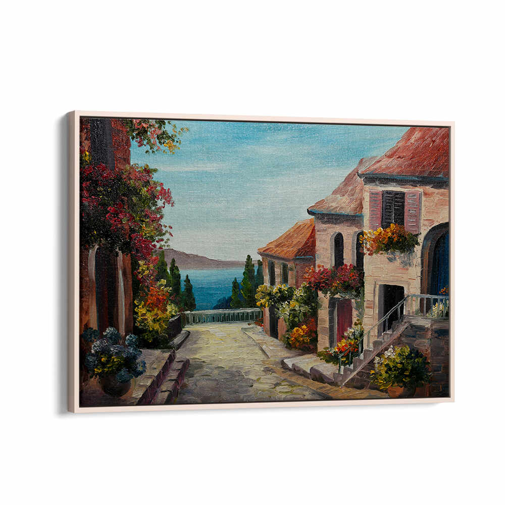 GOLDEN HOUR REMNANTS , VINTAGE EUROPEAN PAINTINGS