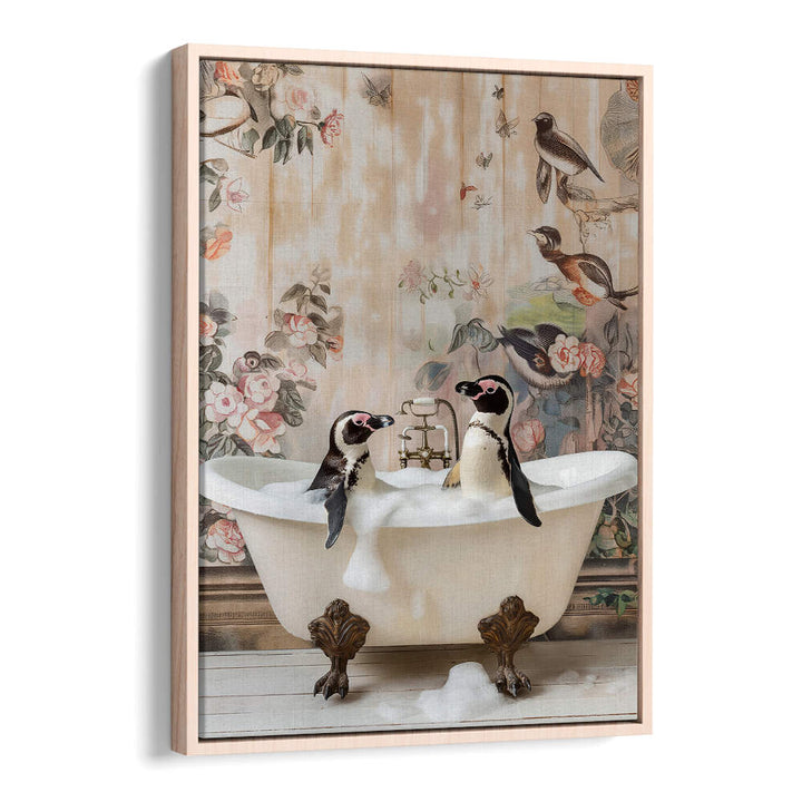 PENGUIN PALS IN A BUBBLE BATH