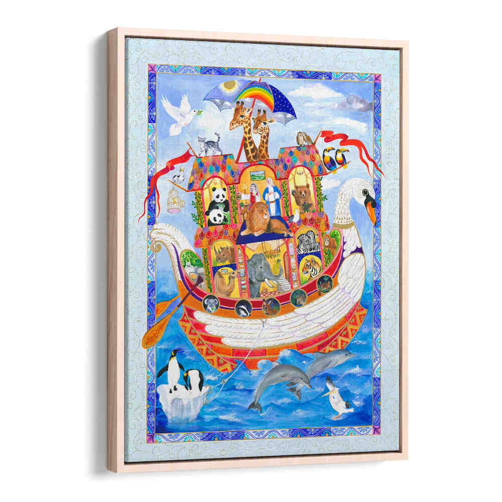 COLORFUL ARK VOYAGE , KIDS ROOM PAINTINGS