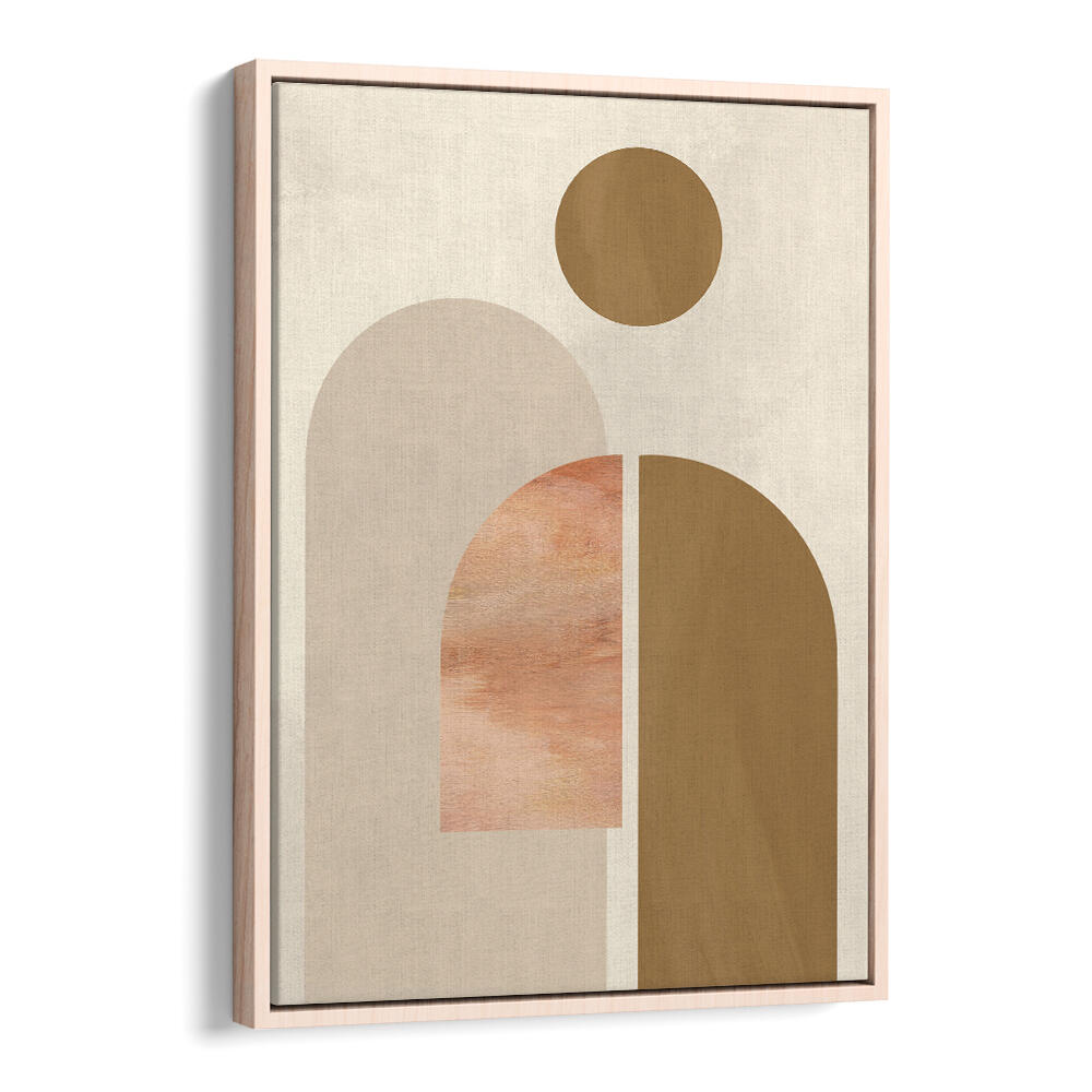 BROWN CIRCLE ABSTRACTS , GEOMETRIC ART PRINTS