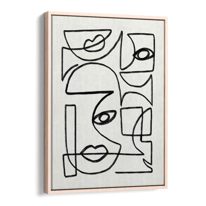 ABSTRACT LINE ART FACES