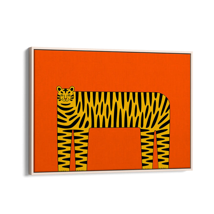 THE ABSTRACT TIGER , ANIMAL PAINTINGS