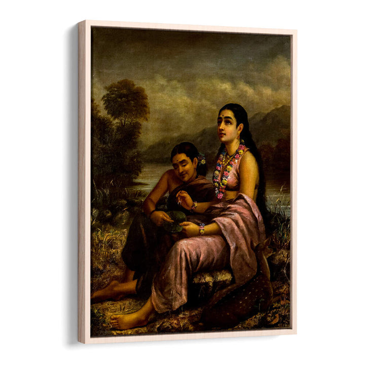 SAKUNTHALA PATHRALEKHAN , INDIAN ART PAINTINGS