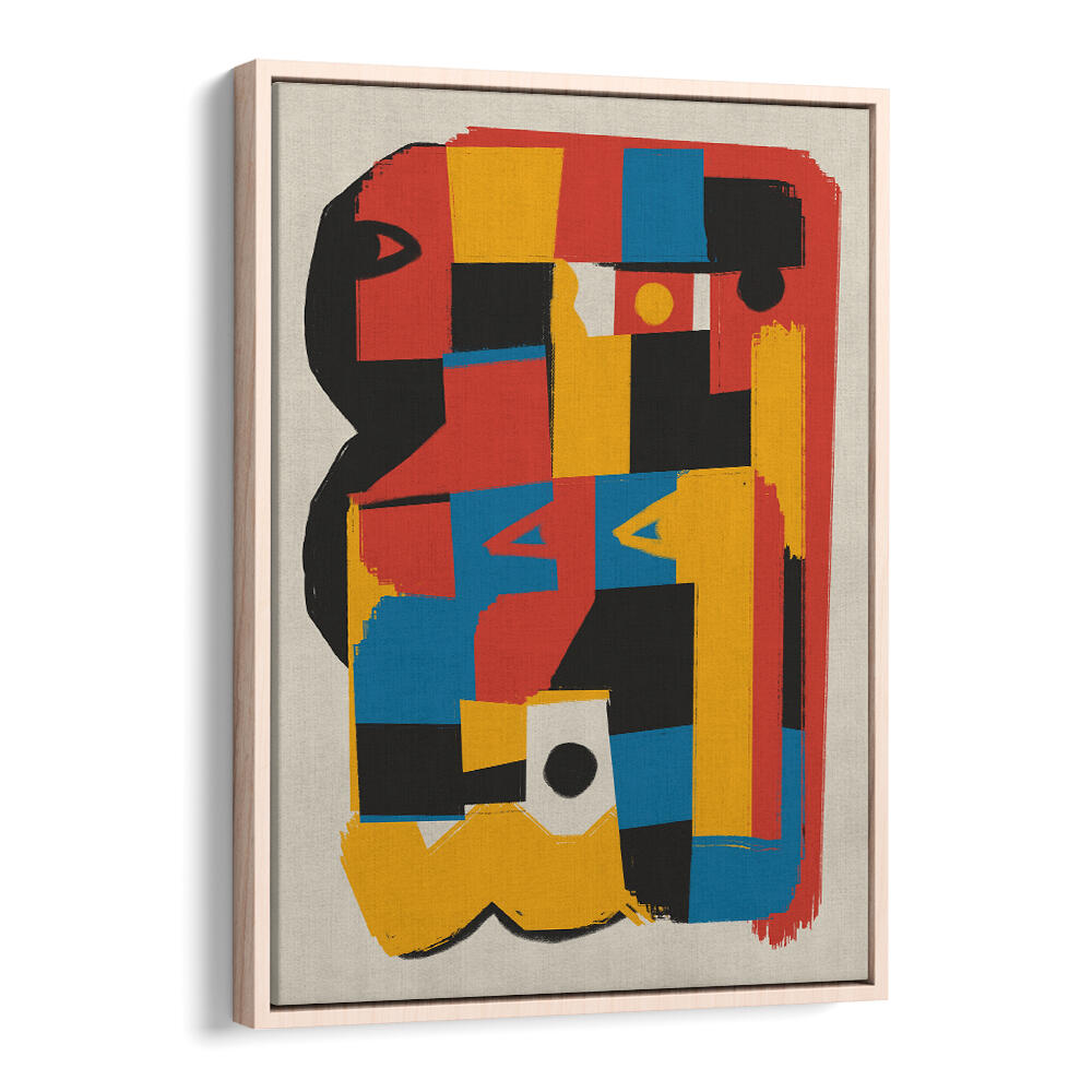 BAUHAUS ABSTRACT COLOR BLOCK , ABSTRACT PAINTINGS