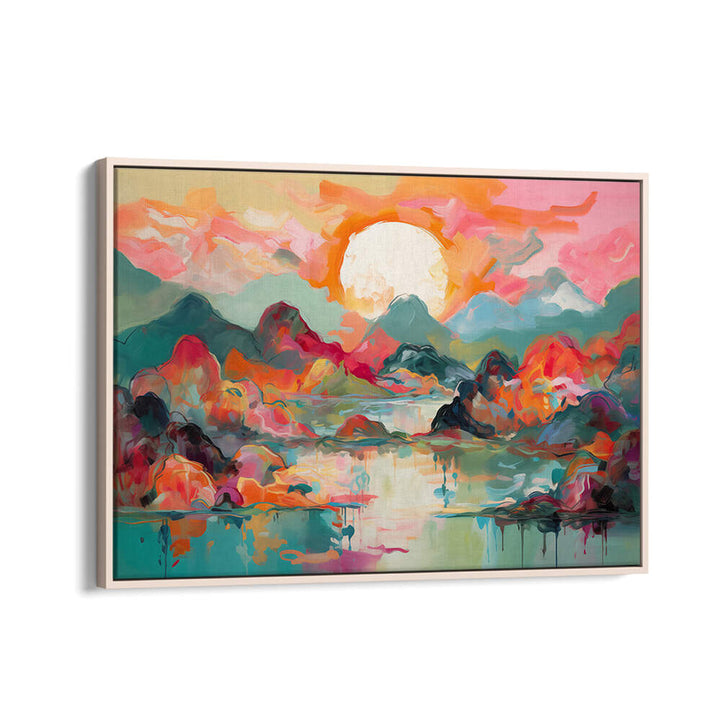 COLORFUL LANDSCAPE , LANDSCAPE PAINTINGS