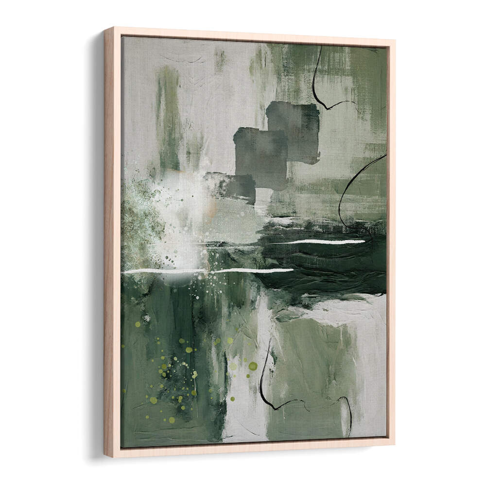 CANVAS GREENS , ABSTRACT PAINTINGS