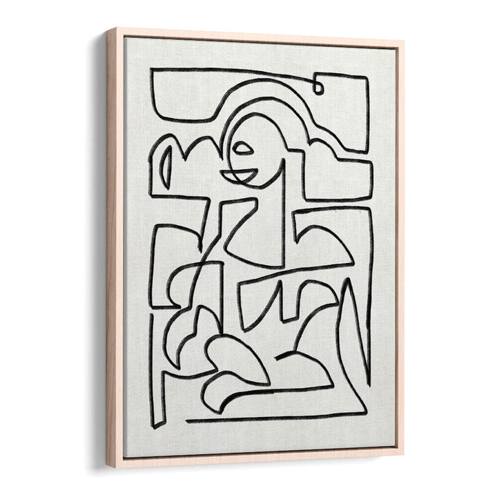 ABSTRACT CHALK LINE ART
