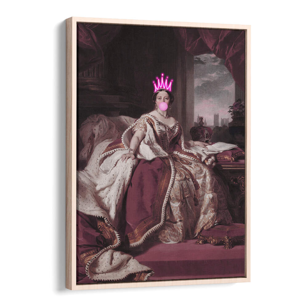 QUEEN VICTORIA BUBBLEGUM , ALTERED ART PRINTS